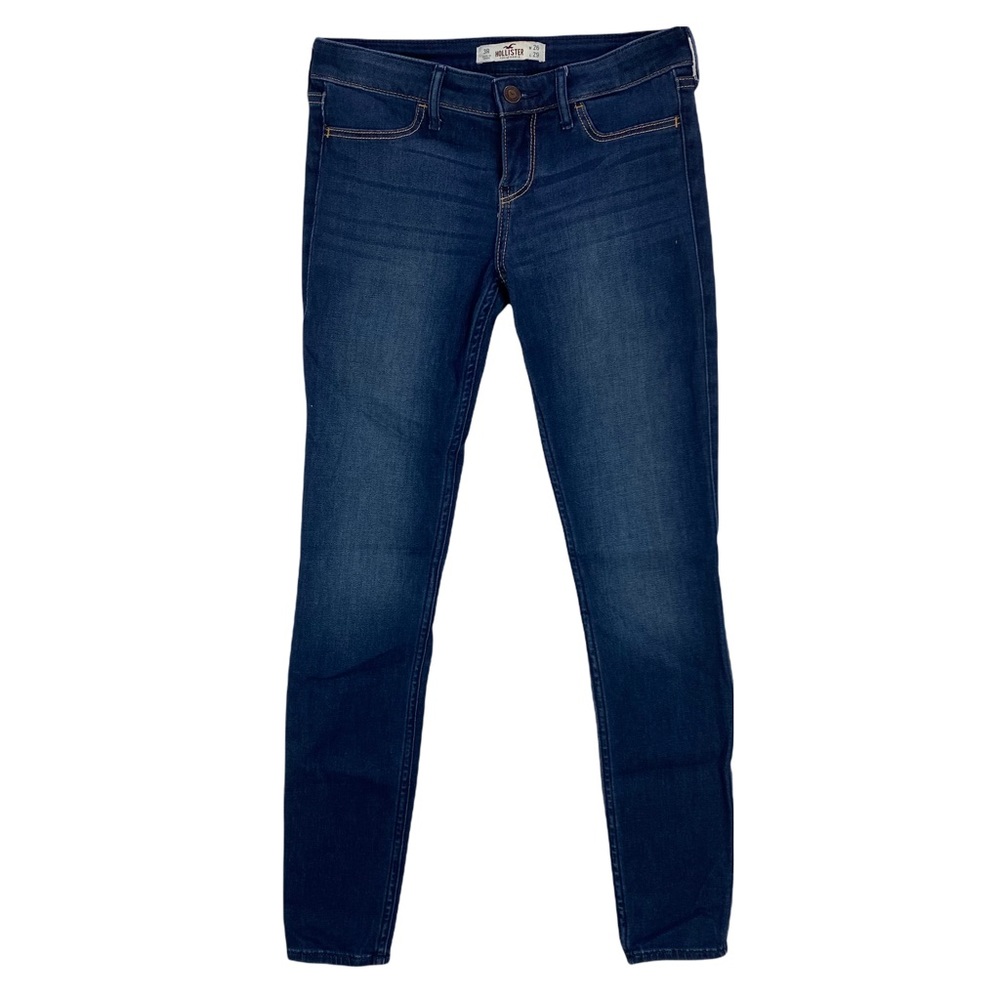 Hollister Dark Wash Stretchy Skinny Leg Jeans